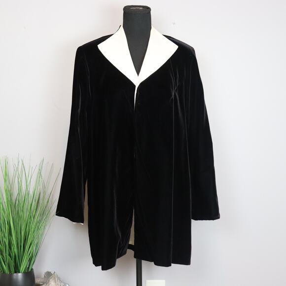 Patra Woman Velvet Jacket Size S Purple - Picture 1 of 6